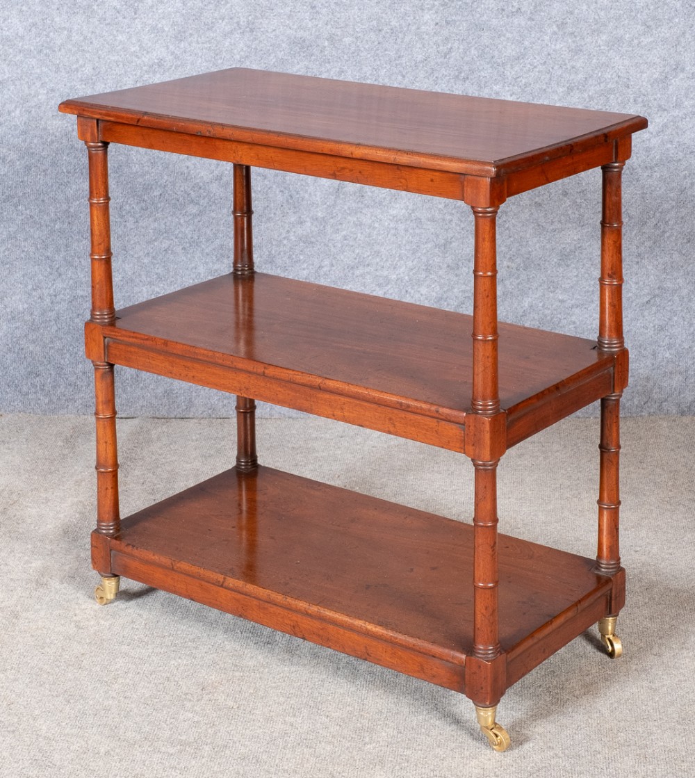 Mahogany Etagere Whatnot