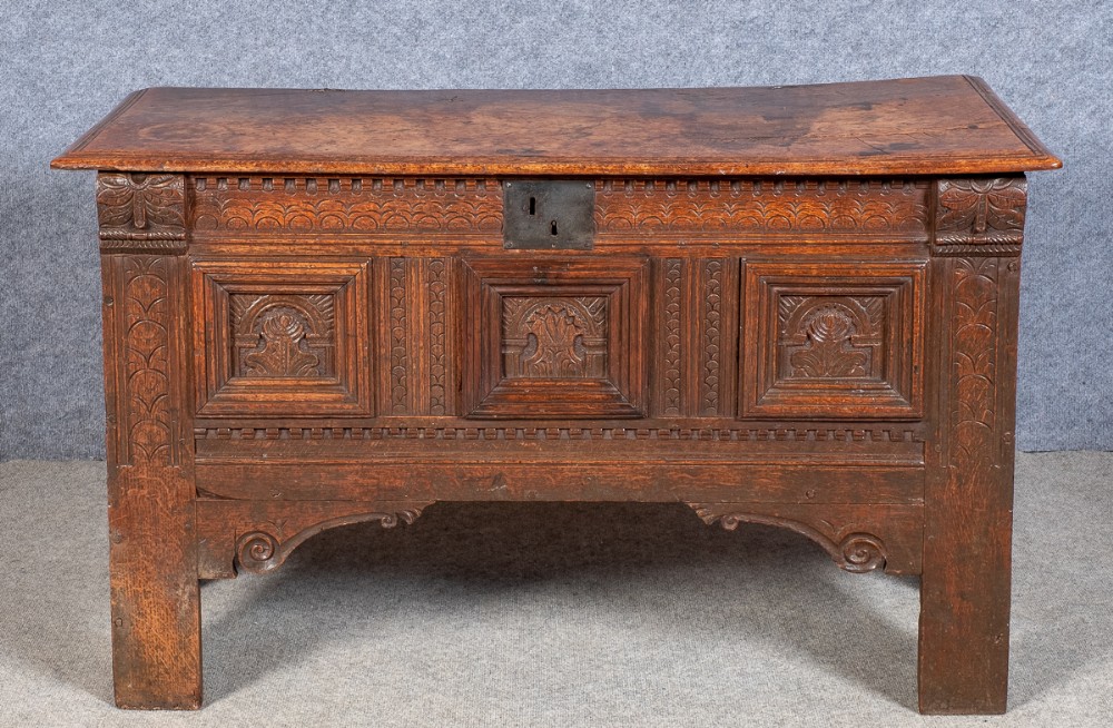 James I Oak Coffer