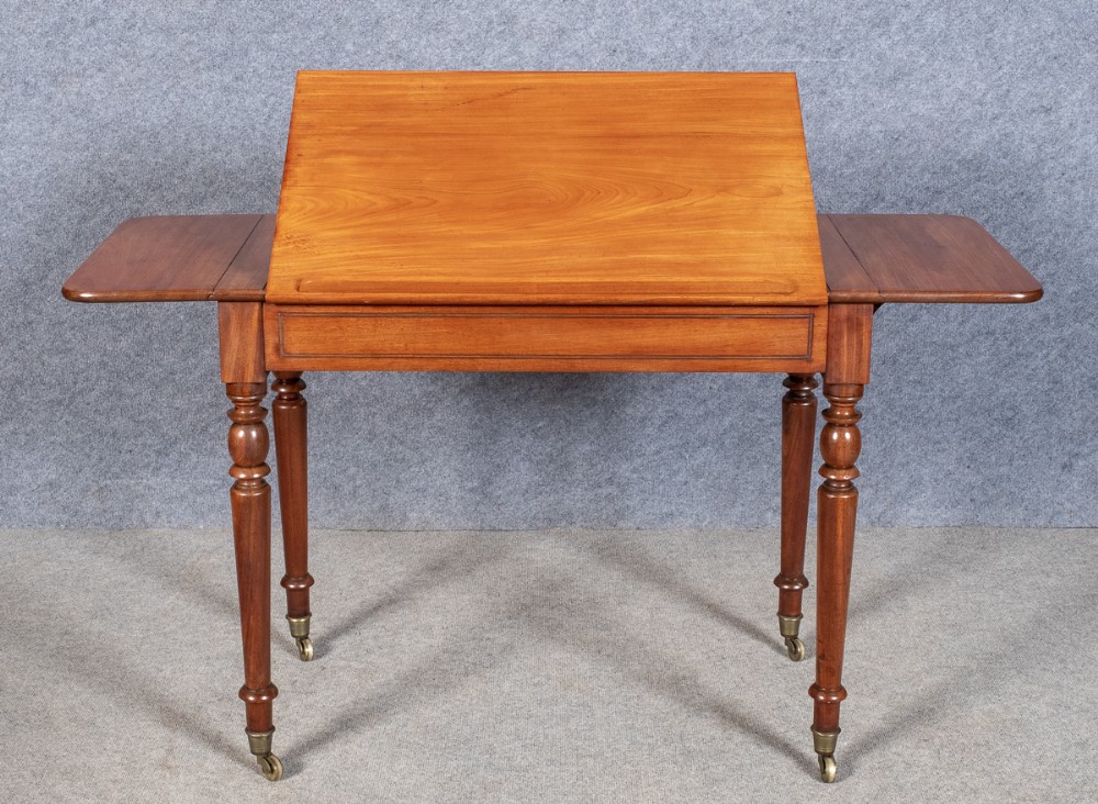 Antique Mahogany Architects Table