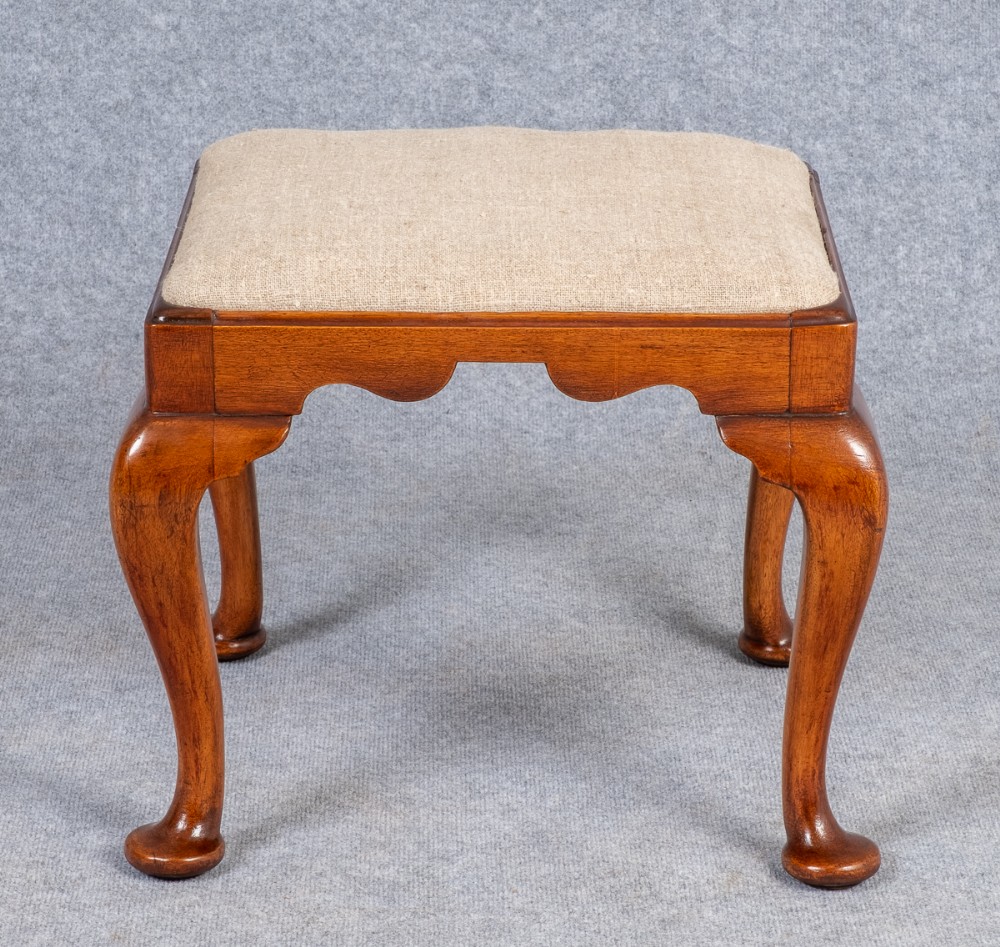 George II Style Mahogany Stool