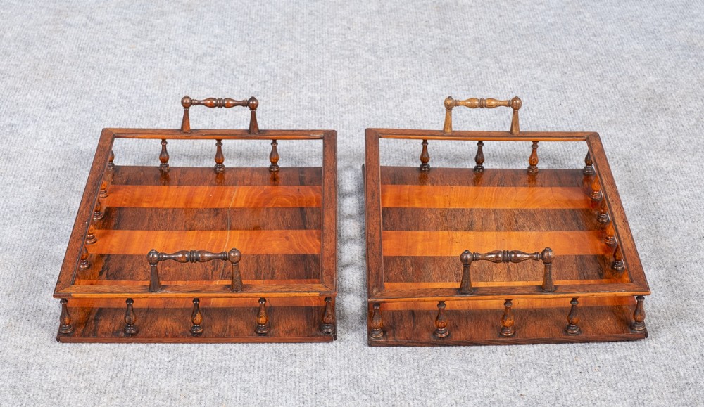 Pair of Regency Desk Stands