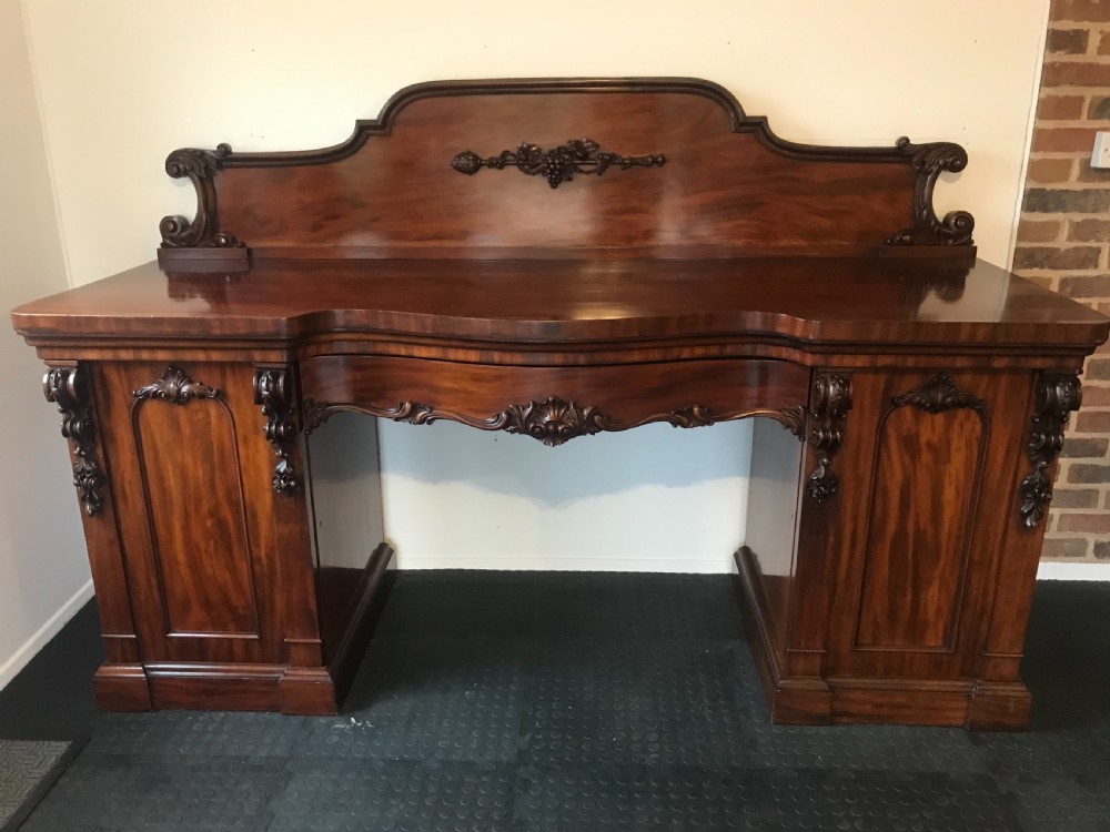 Superb Victorian Mahogany Sideboard