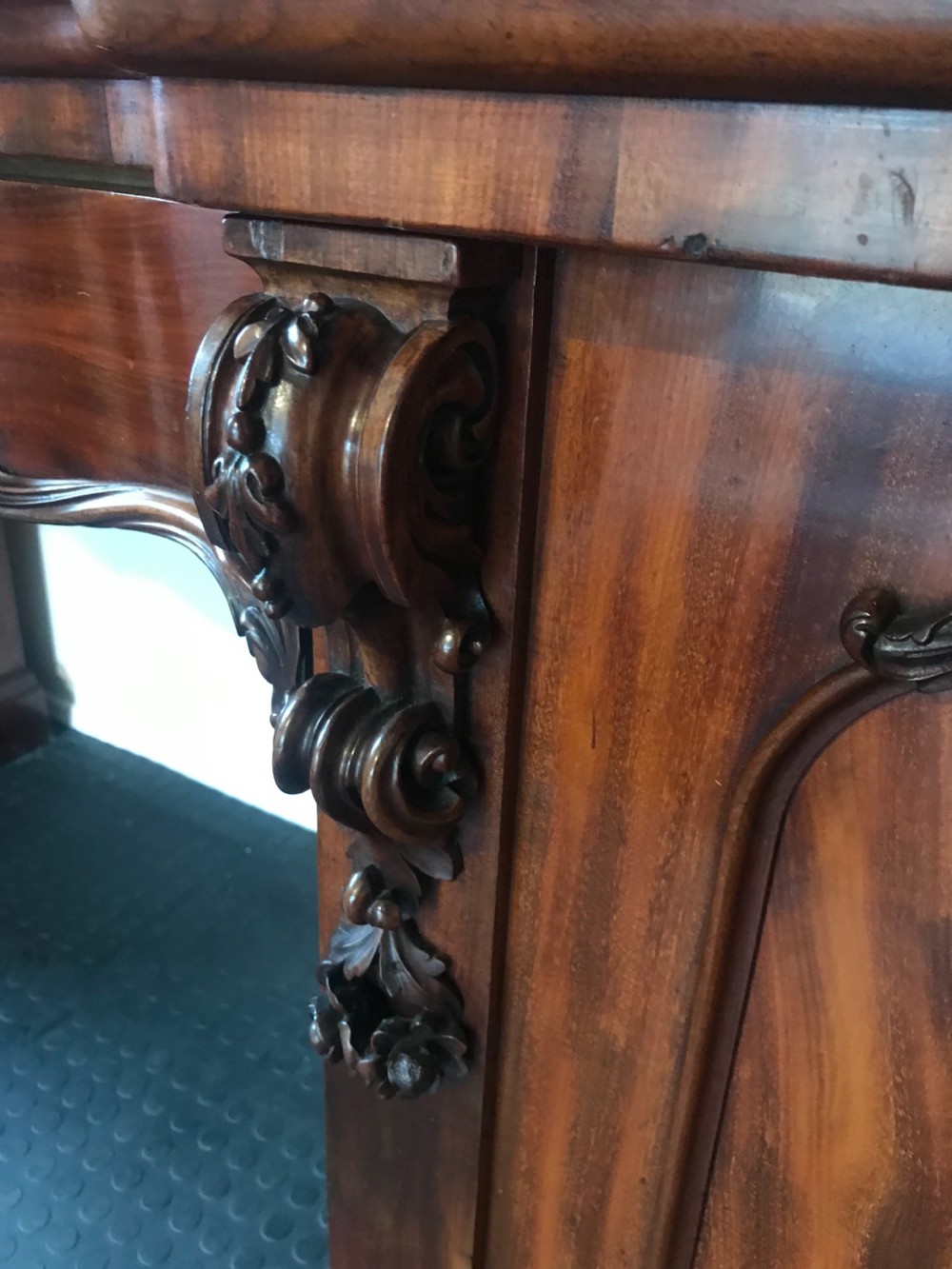 Superb Victorian Mahogany Sideboard View III