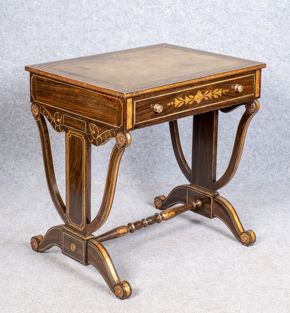 Rare American Baltimore Federal Writing Table