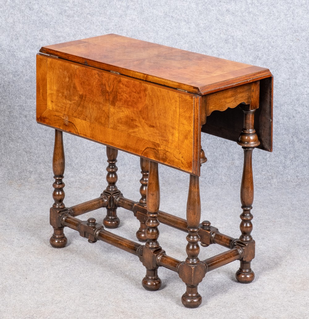 Baby Walnut Drop Leaf Sutherland Table