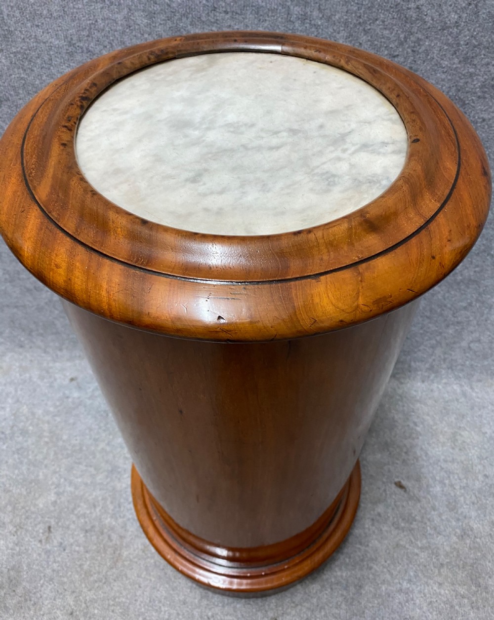 Victorian Mahogany Cylinder Pot Cupboard View IV