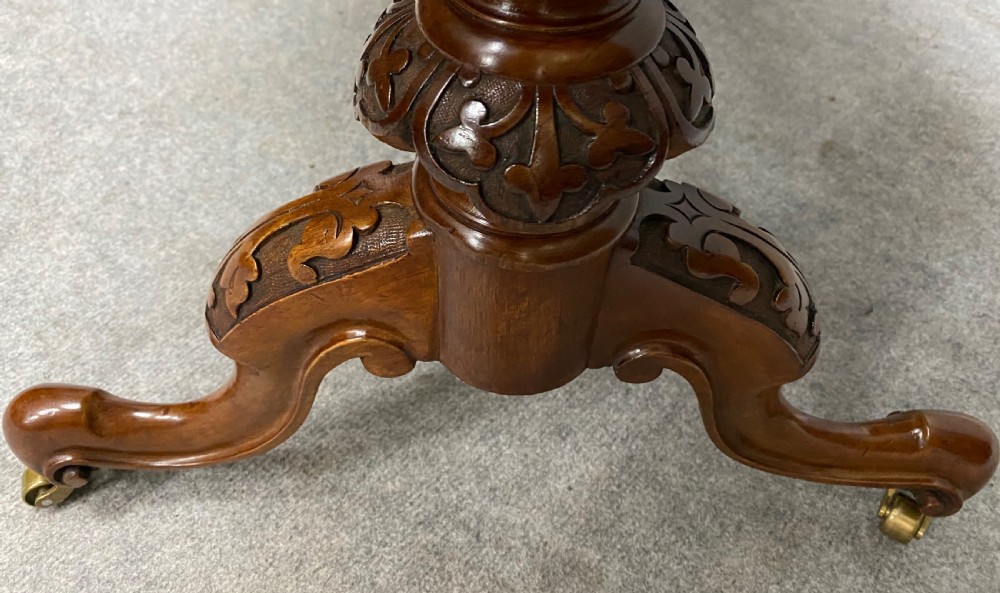 Victorian Burr Walnut & Inlaid Coffee Table View VI