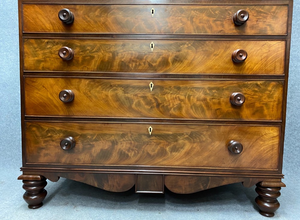 Superb Quality William IV Linen Press View III