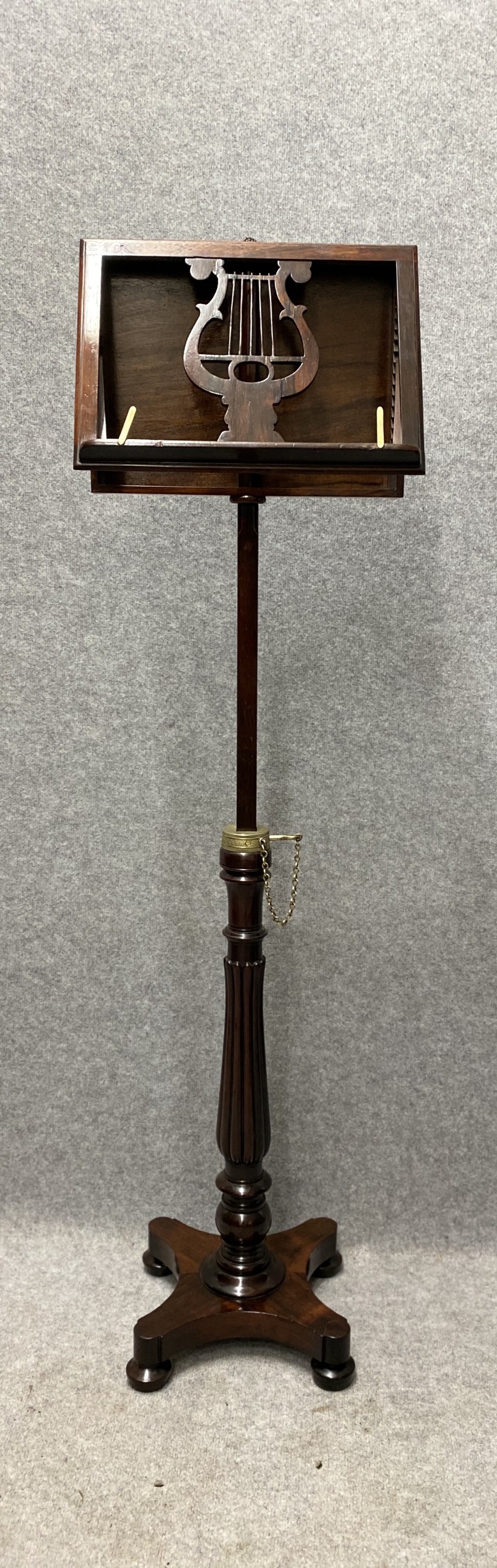 19th.Century Rosewood Music / Reading Stand