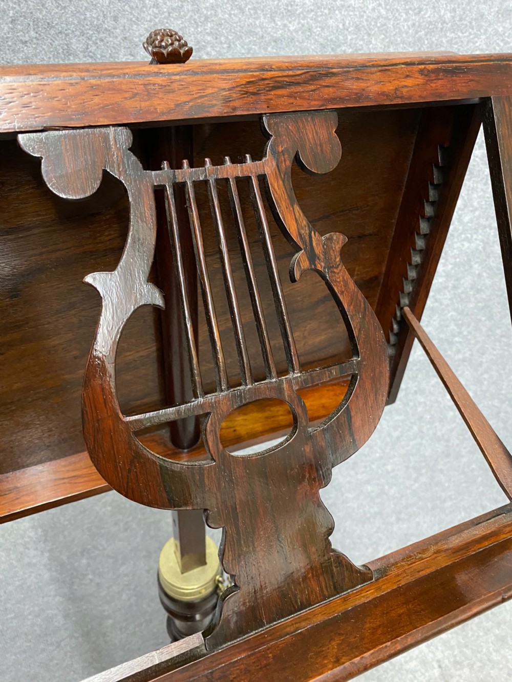 19th.Century Rosewood Music / Reading Stand View V