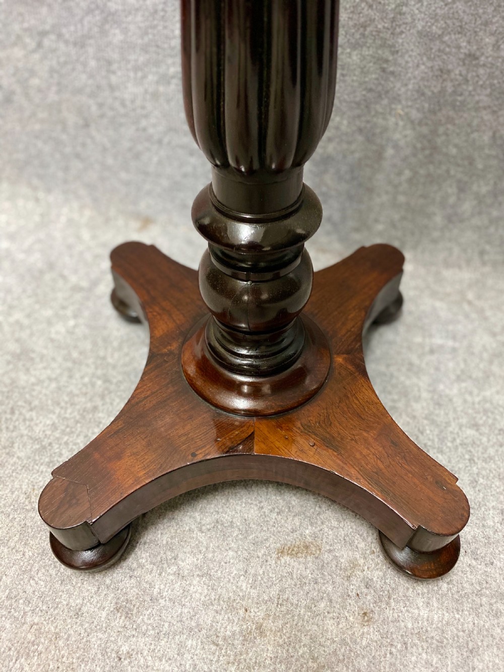 19th.Century Rosewood Music / Reading Stand View VIII