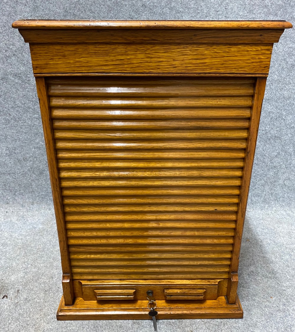 Golden Oak Amberg Filing Cabinet View II