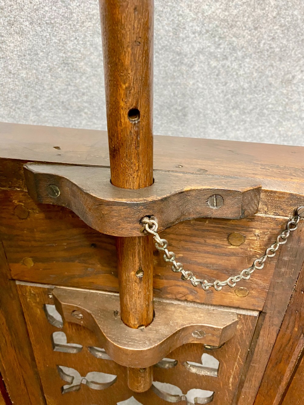 Gothic Oak Pulpit Lectern View VI