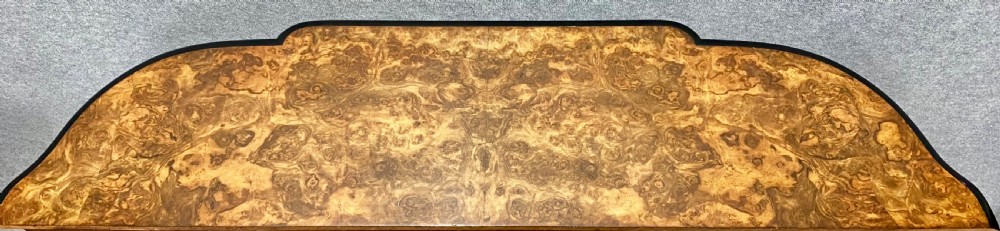 Fine Victorian Burr Walnut Side Cabinet Credenza View XI