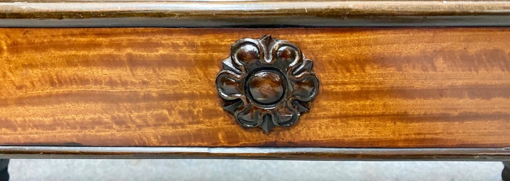 Anglo Indian Padouk & Satinwood Window Seat View III
