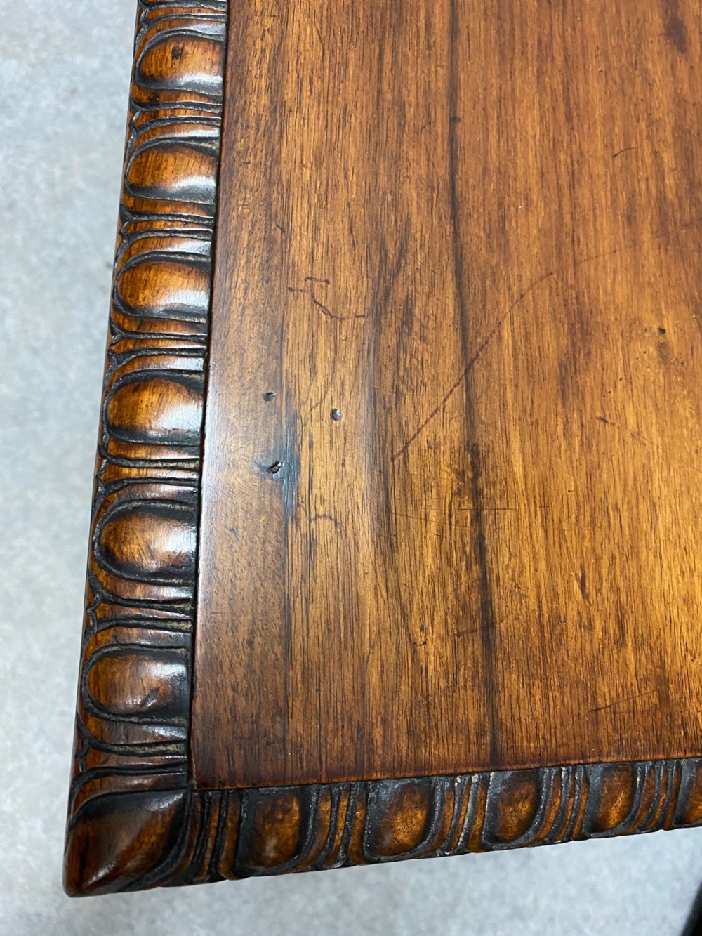 19th.Century Anglo Indian Padouk Centre Table View V