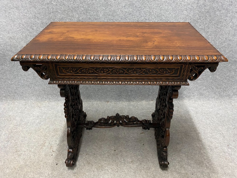 19th.Century Anglo Indian Padouk Centre Table View XI
