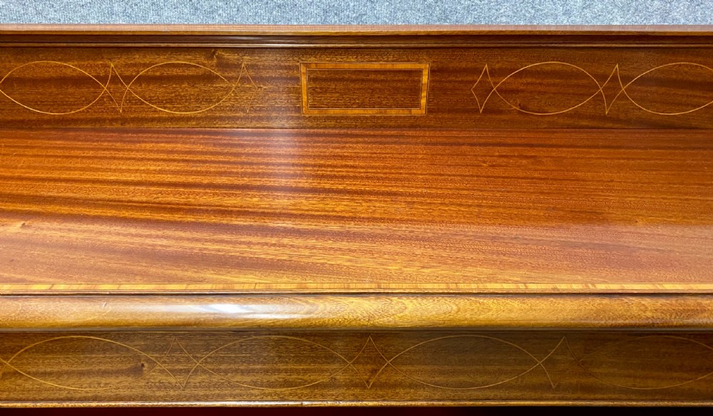 Good Quality Edwardian Inlaid Open Bookcase View III