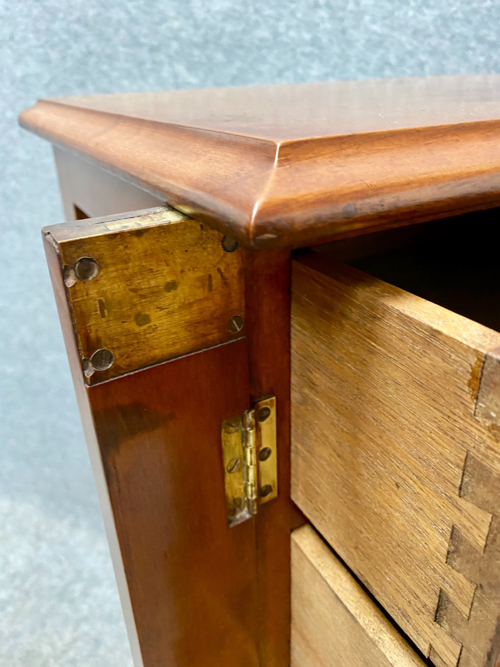 Mahogany Wellington Chest of Drawers View IV