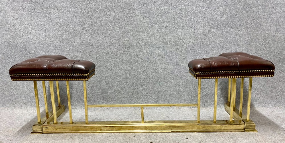 Victorian Brass and Leather Club Fender