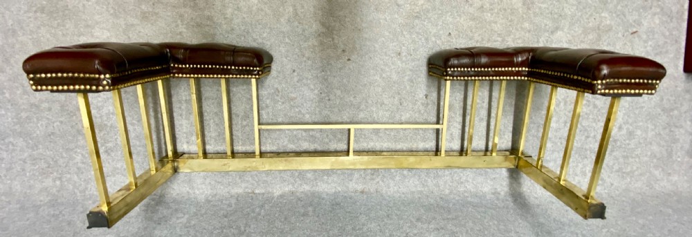 Victorian Brass and Leather Club Fender View VI