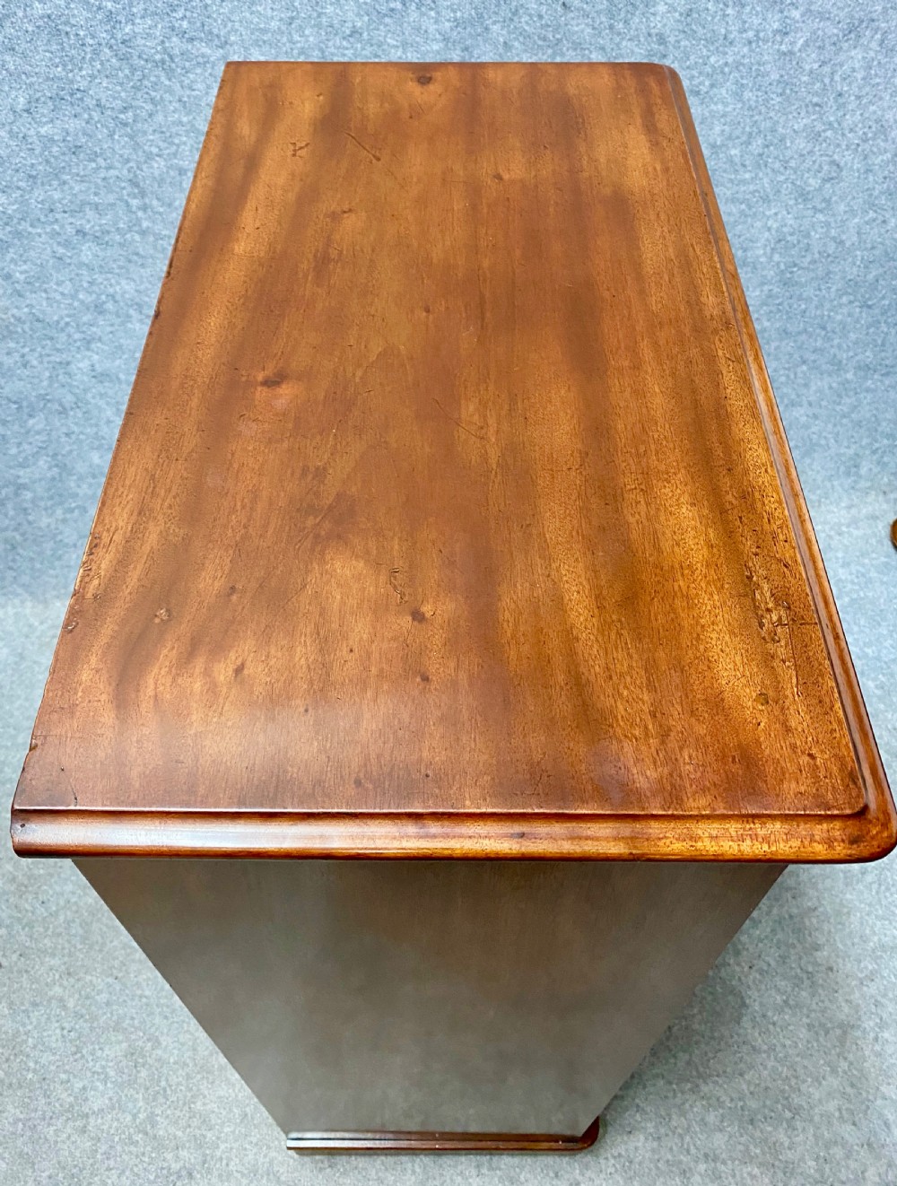 Pair of Victorian Mahogany Open Bookcases View IV