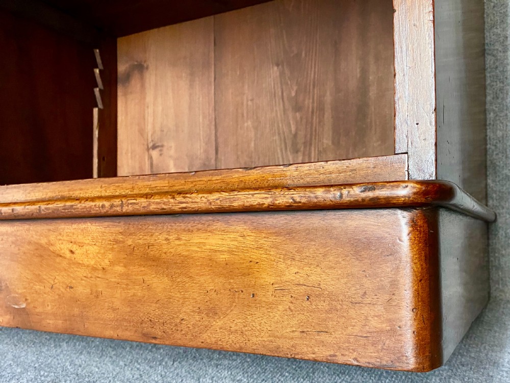 Pair of Victorian Mahogany Open Bookcases View VIII
