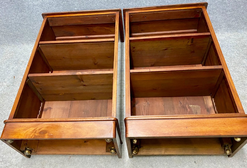 Pair of Victorian Mahogany Open Bookcases View X