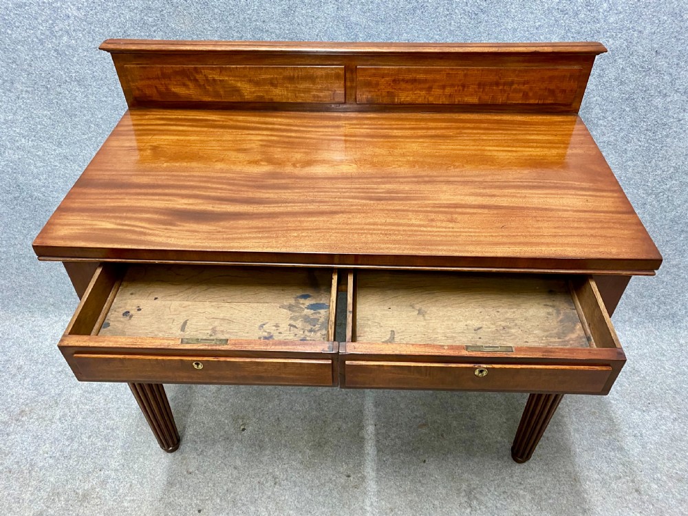 William IV Mahogany Console or Serving Table View V