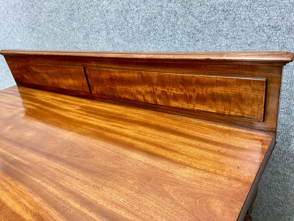 William IV Mahogany Console or Serving Table View VI