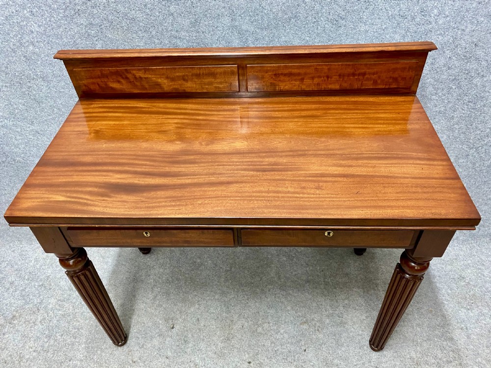 William IV Mahogany Console or Serving Table View VII