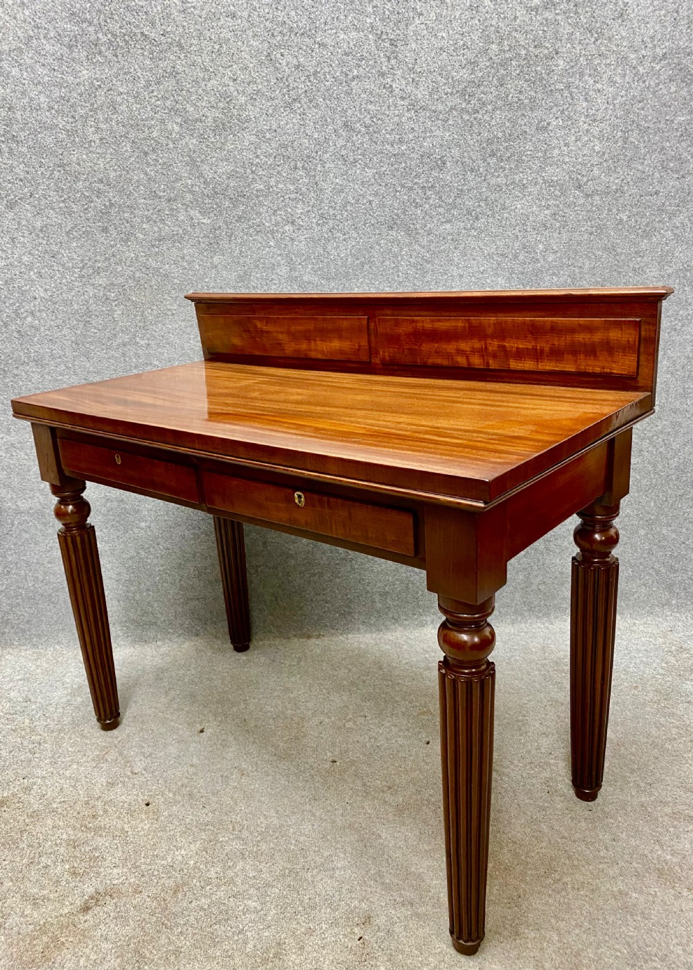 William IV Mahogany Console or Serving Table View VIII