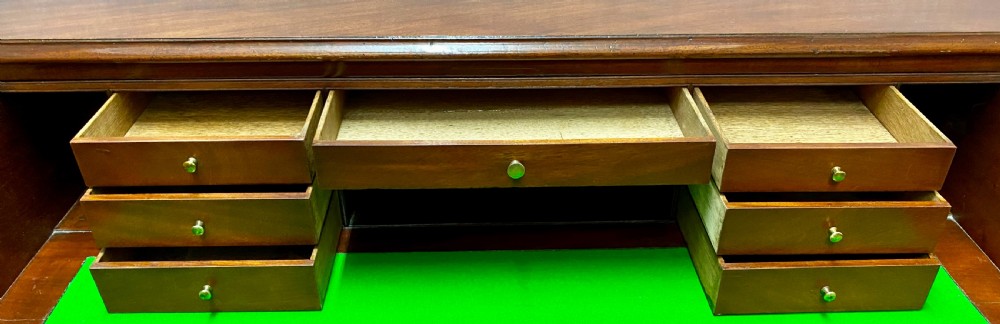 George III Mahogany Secretaire Chest of Drawers View III