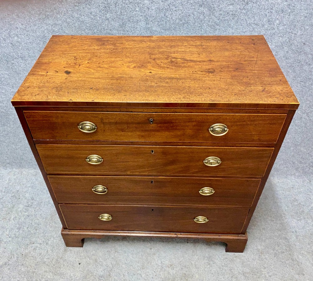 George III Mahogany Chest of Drawers View II