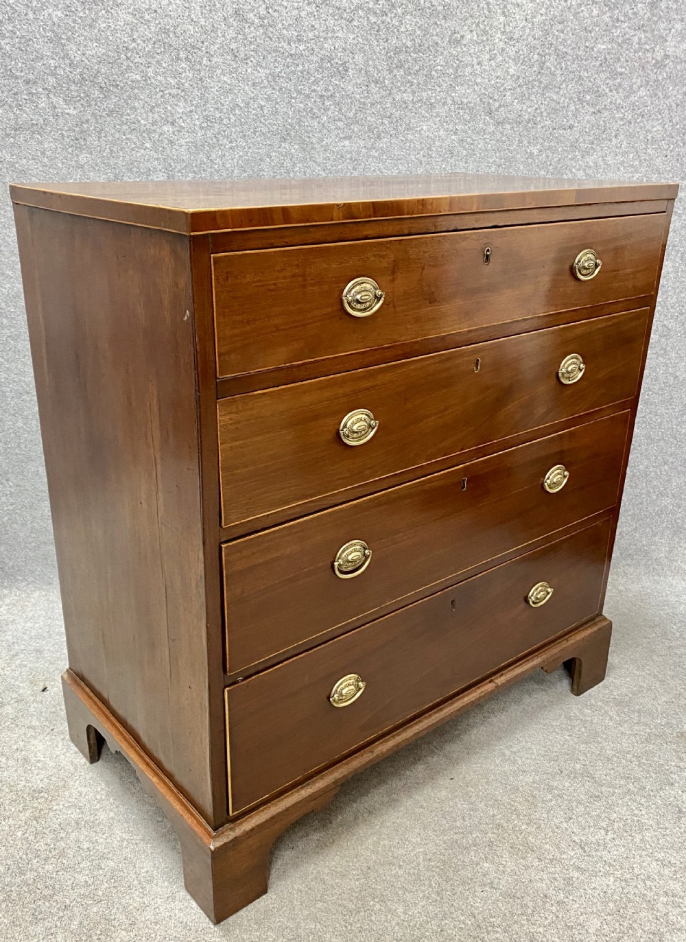 George III Mahogany Chest of Drawers View V