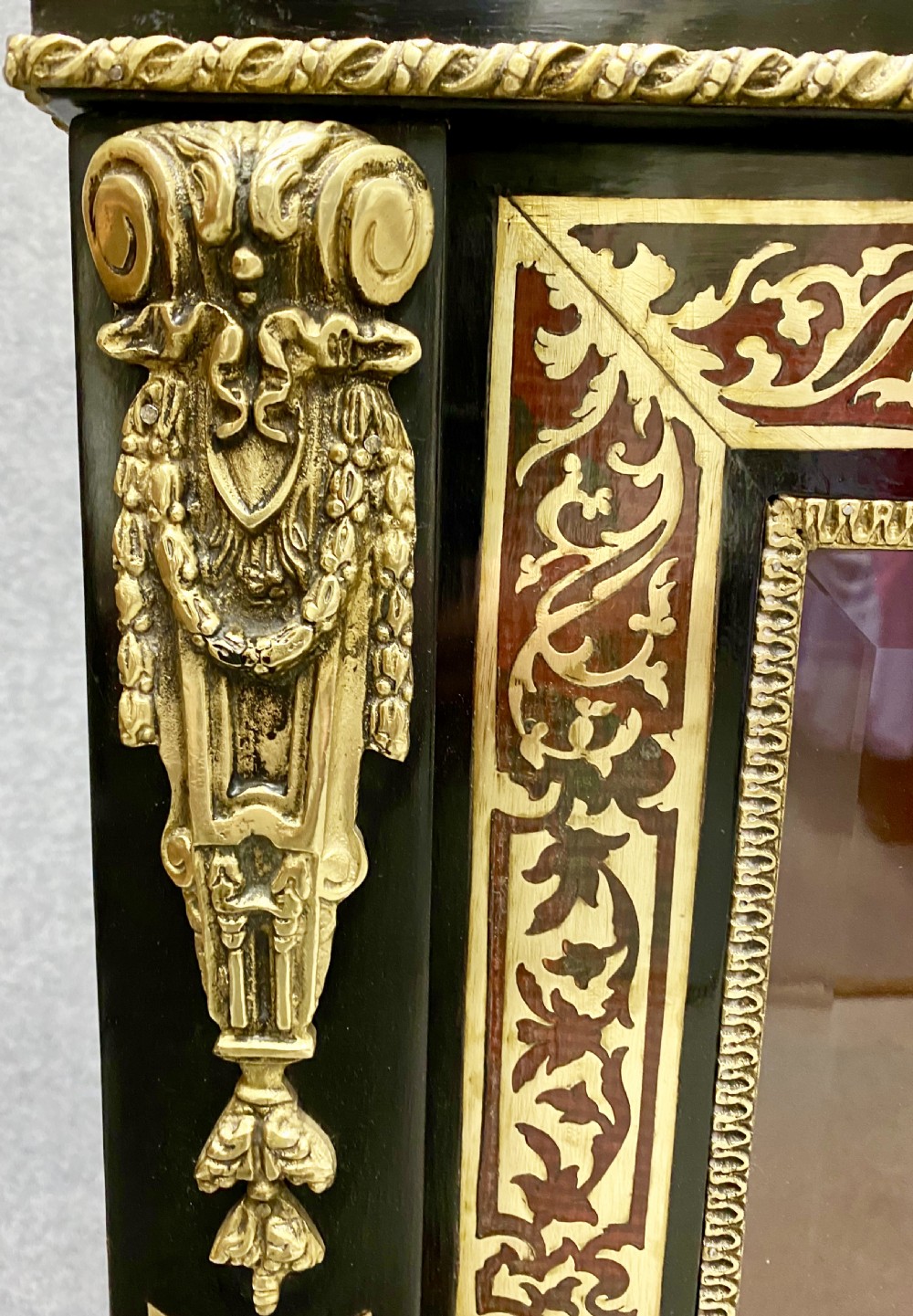 Napoleon III Style Boulle Side Cabinet View III