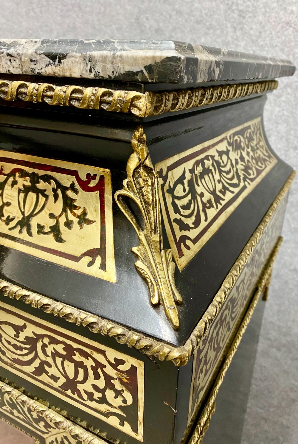 Napoleon III Style Boulle Side Cabinet View VII