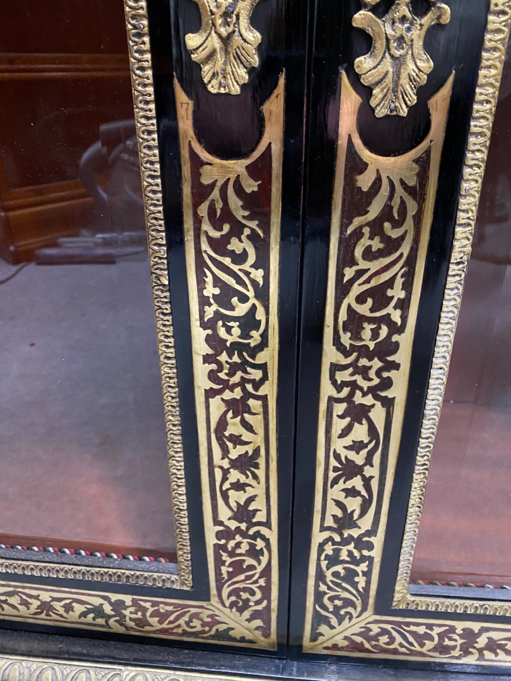 Napoleon III Style Boulle Side Cabinet View IX