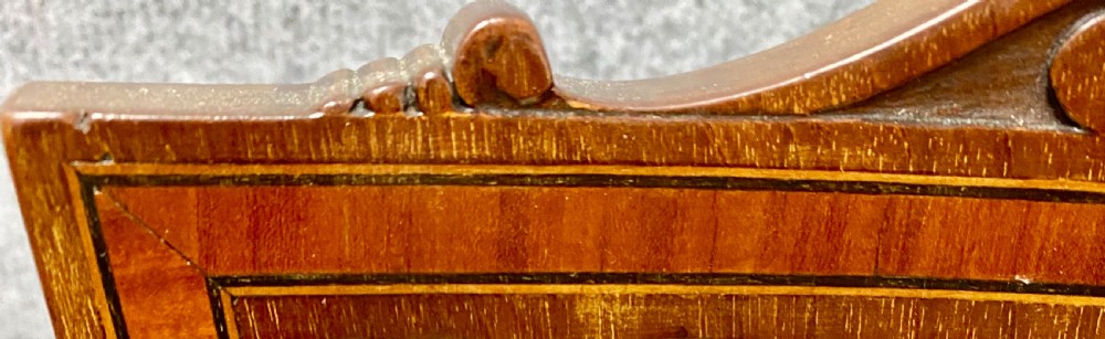 Edwardian Sheraton Revival Inlaid Music Chair View IV