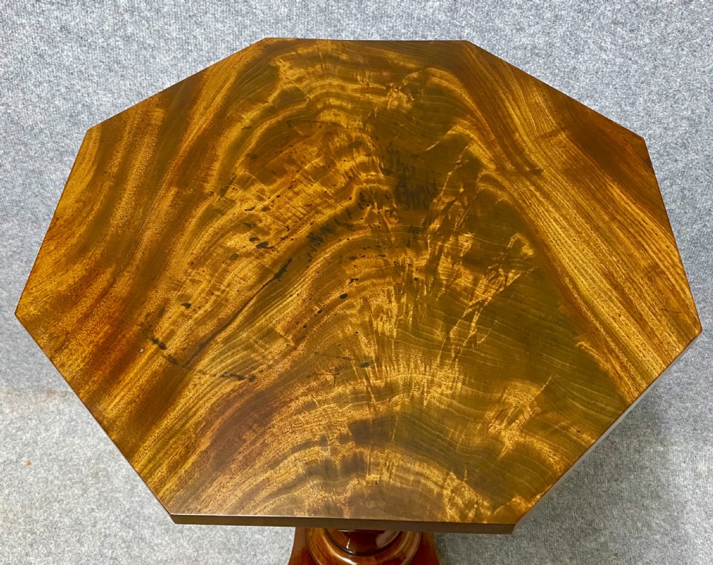 Antique Figured Mahogany Occasional Table View IV