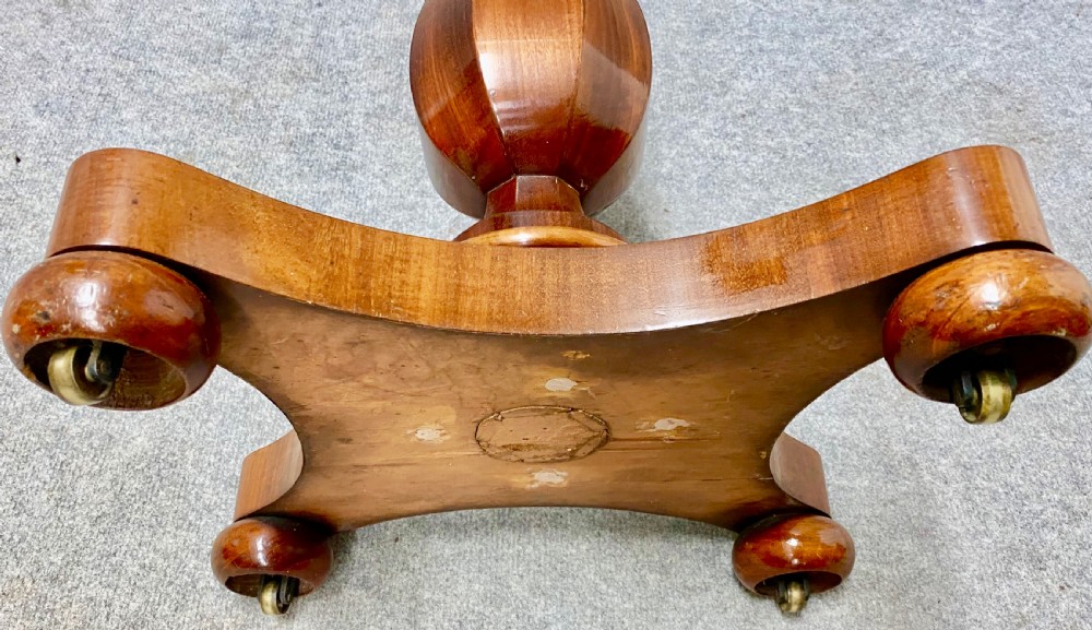 Antique Figured Mahogany Occasional Table View V