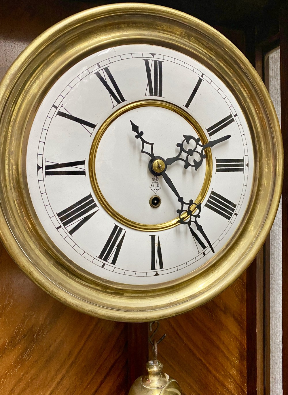 Large Vienna Wall Clock by Gustav Becker View V