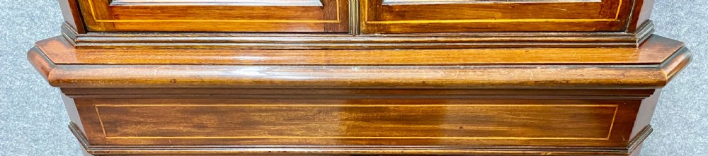 Edwardian Inlaid Corner Cabinet View IV