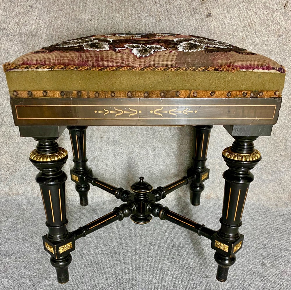 Antique Aesthetic Stool View VI