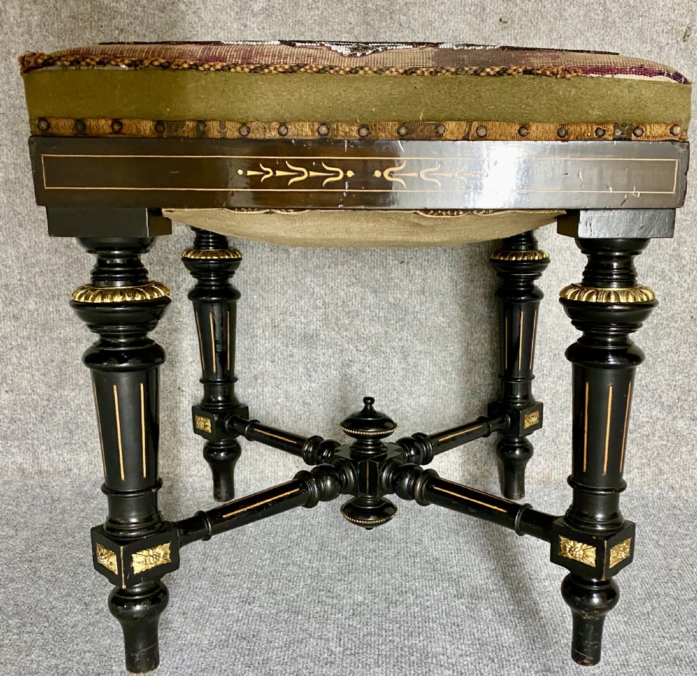 Antique Aesthetic Stool View VIII