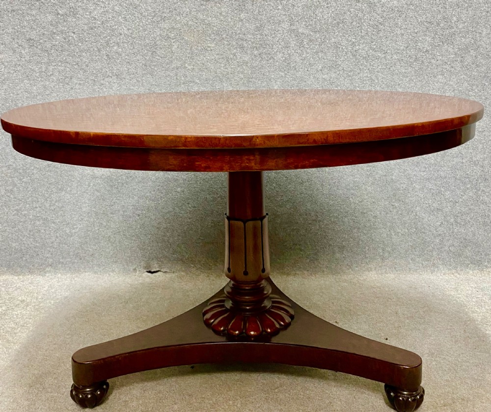 Good Quality Plum Pudding Mahogany Breakfast Table View III