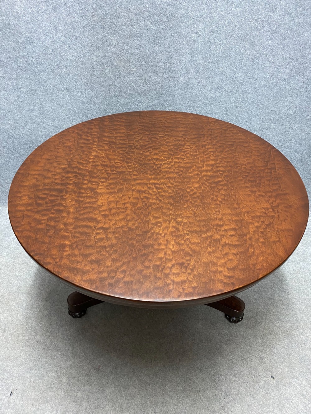 Good Quality Plum Pudding Mahogany Breakfast Table View V