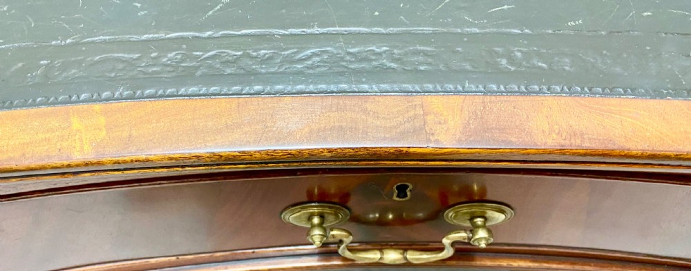 Super Quality Edwardian Mahogany Pedestal Desk View II