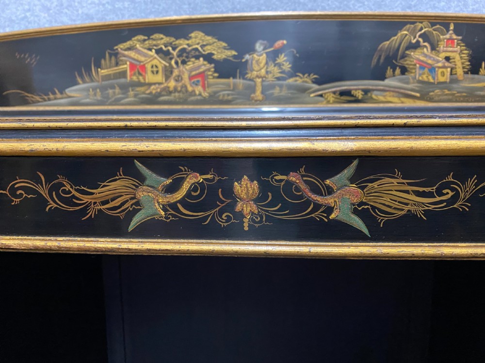 Large Chinoiserie Side Cabinet  View X
