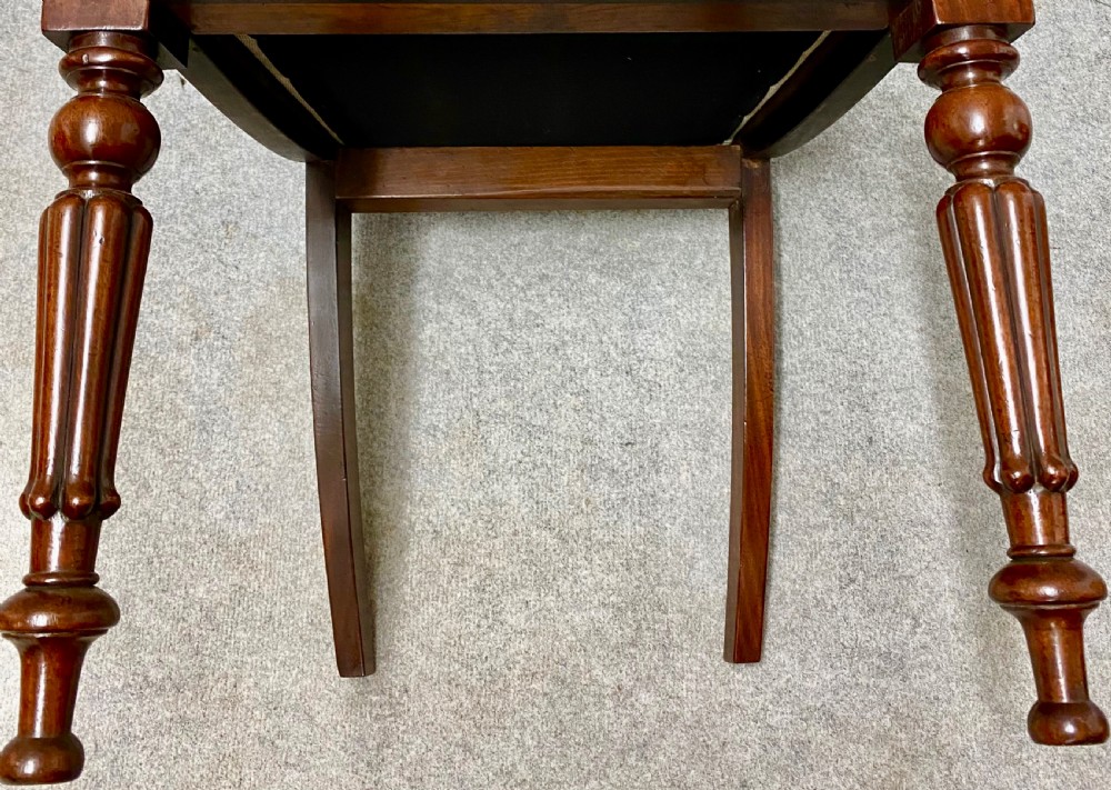 Very Good Set of 8 (6+2) William IV Mahogany Dining Chairs. View VII